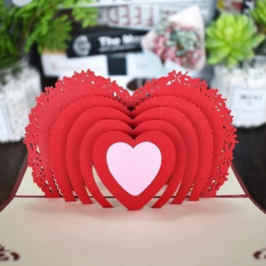 3D valentýnská přání