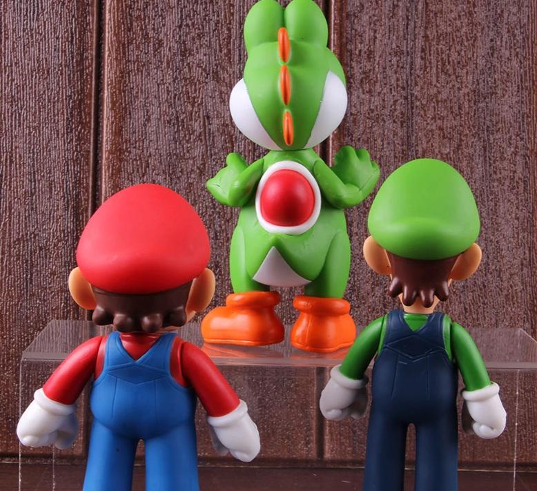 Super Mario set 3 figurek