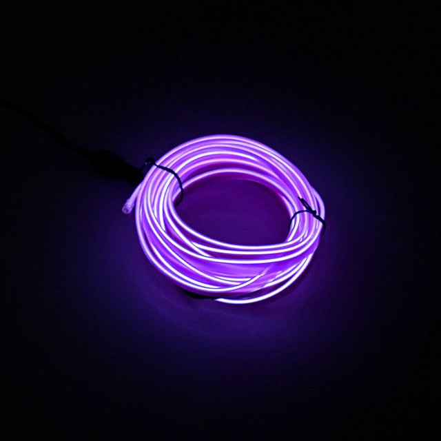 LED USB osvětlení do automobilu
