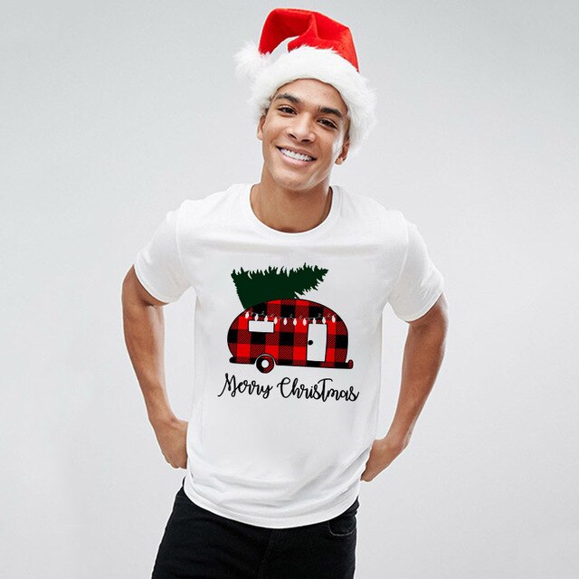Zimní trička s vánočními motivy