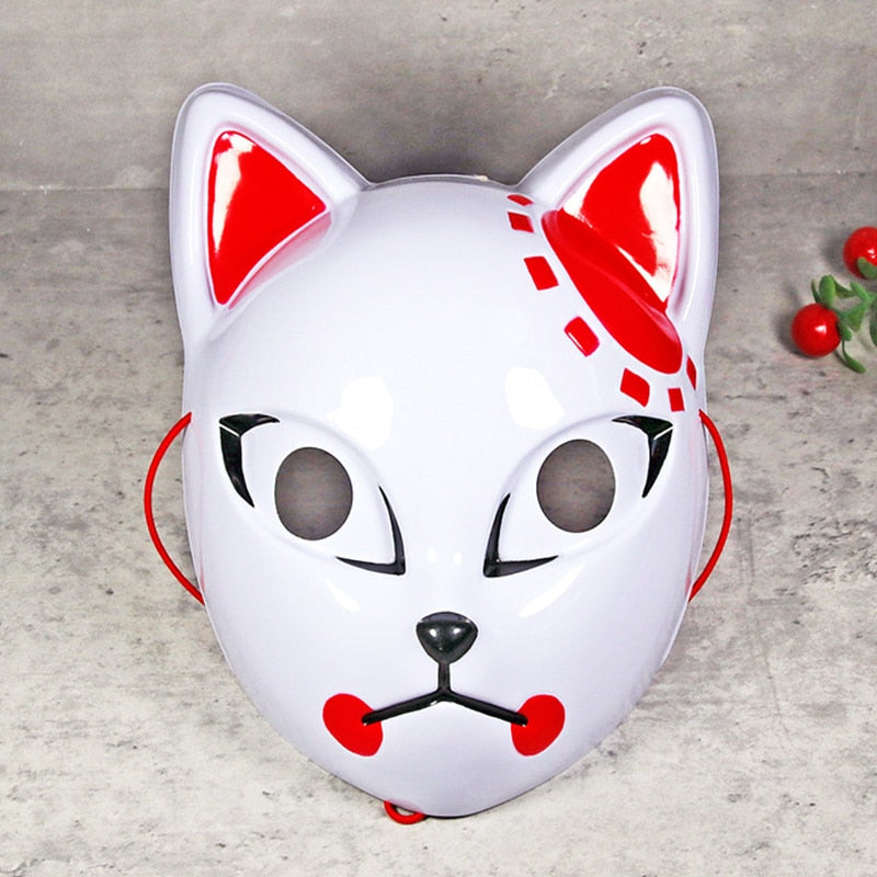 Maska kočky v japonském stylu