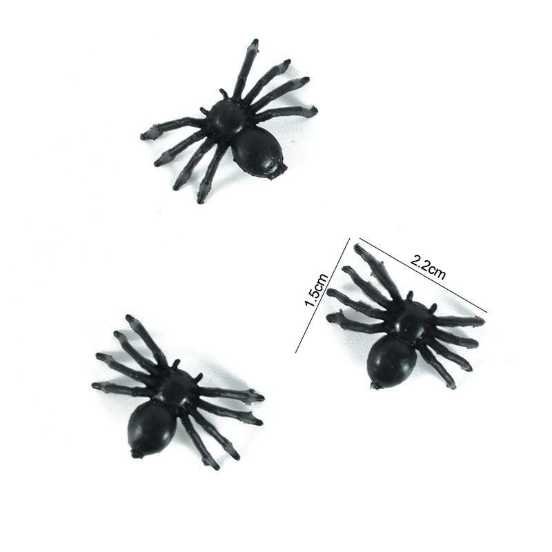 Svítící mini pavouci