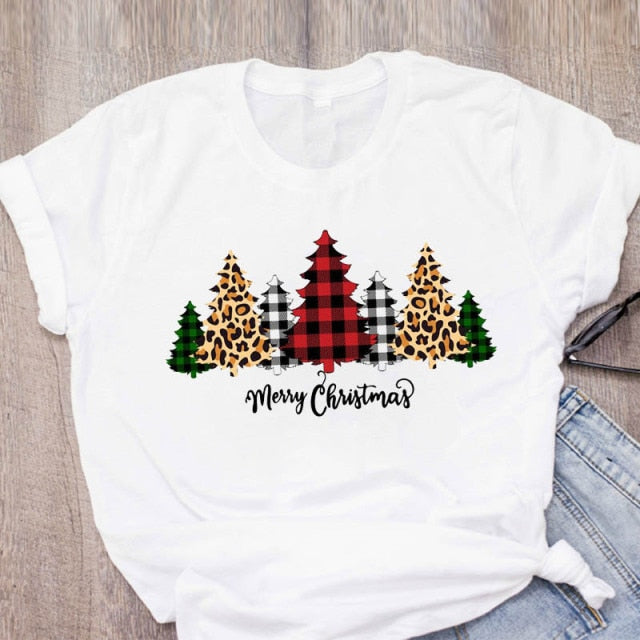 Dámské vánoční tričko