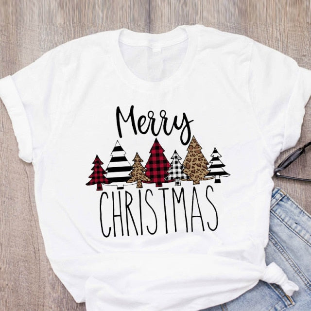 Dámské vánoční tričko