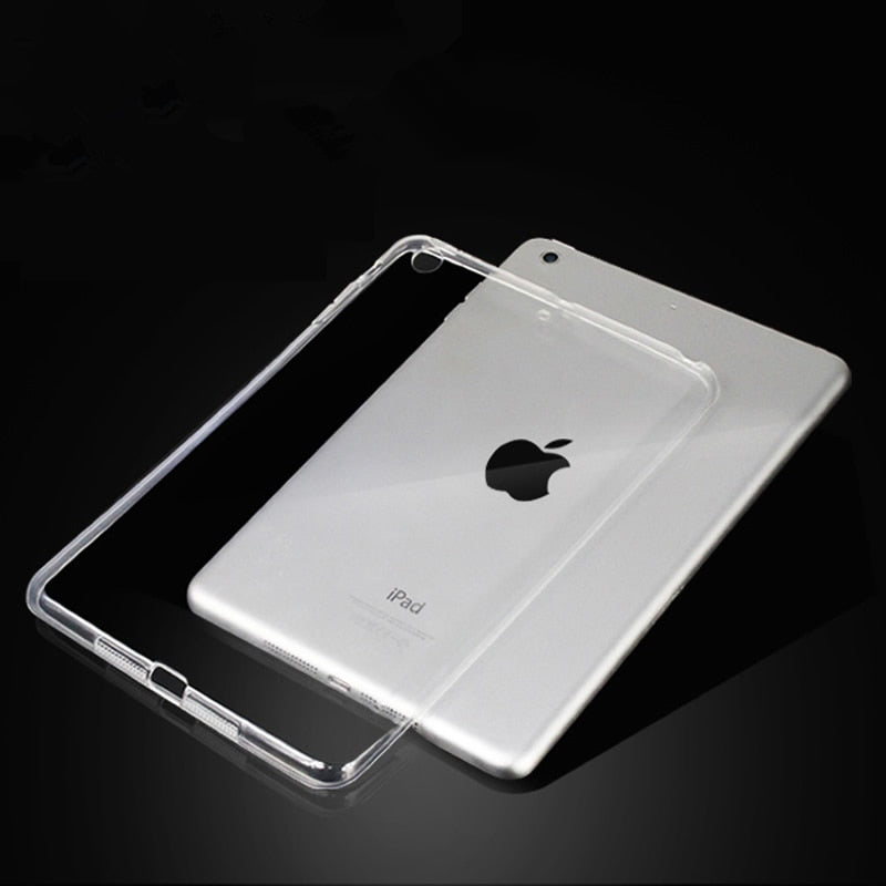 Silikonové transparentní pouzdro iPad