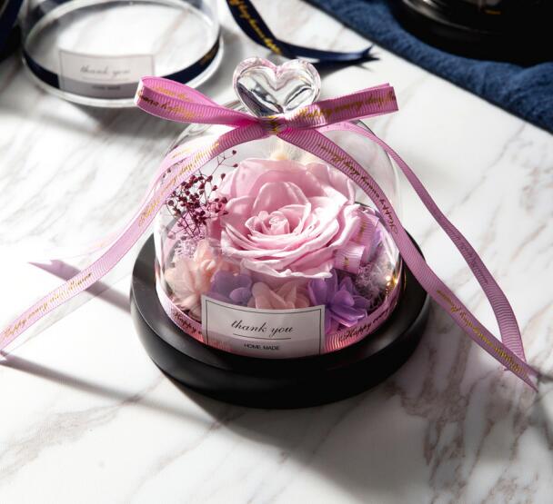 Valentýnská růže s LED